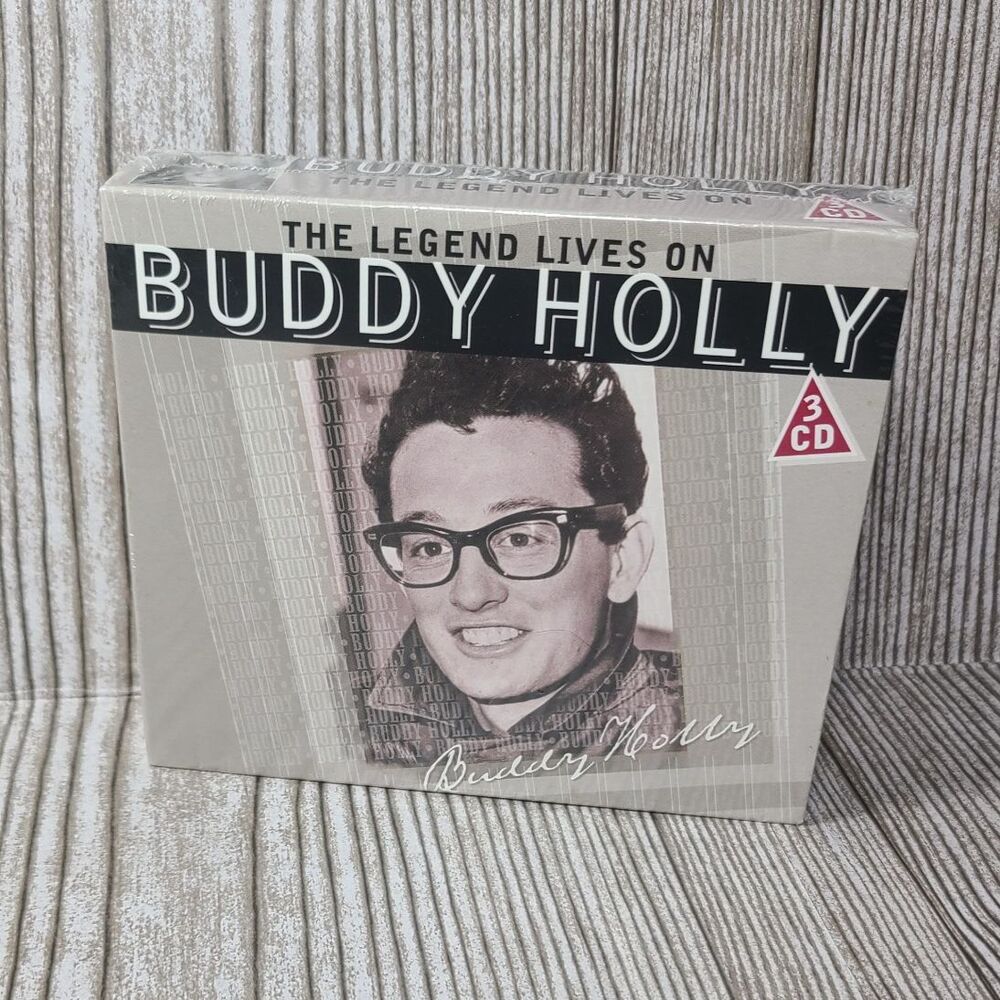 Buddy Holly The Legend Lives On 3 CD Set (Compact Disc)